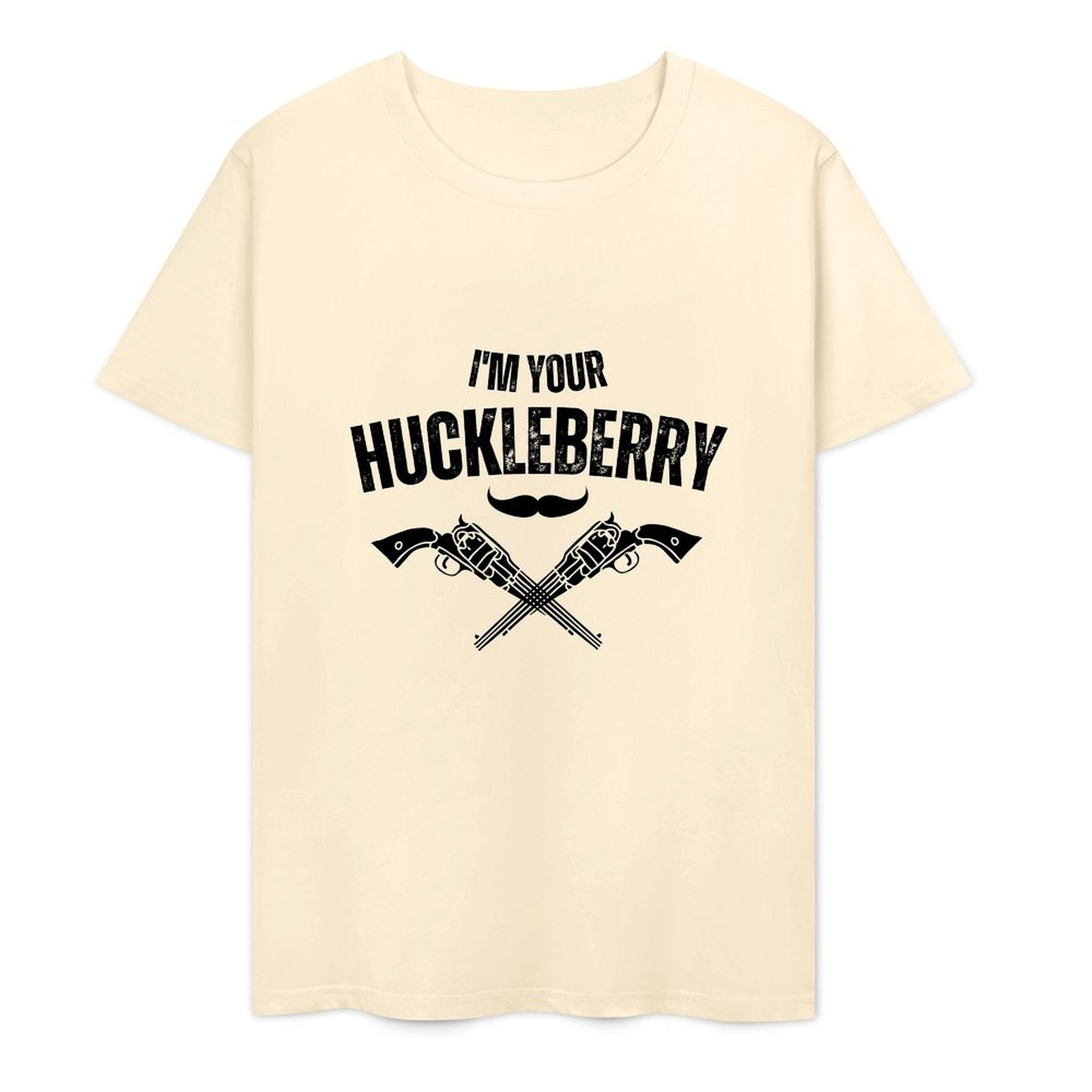 I'm Your Huckleberry - White-T-shirt