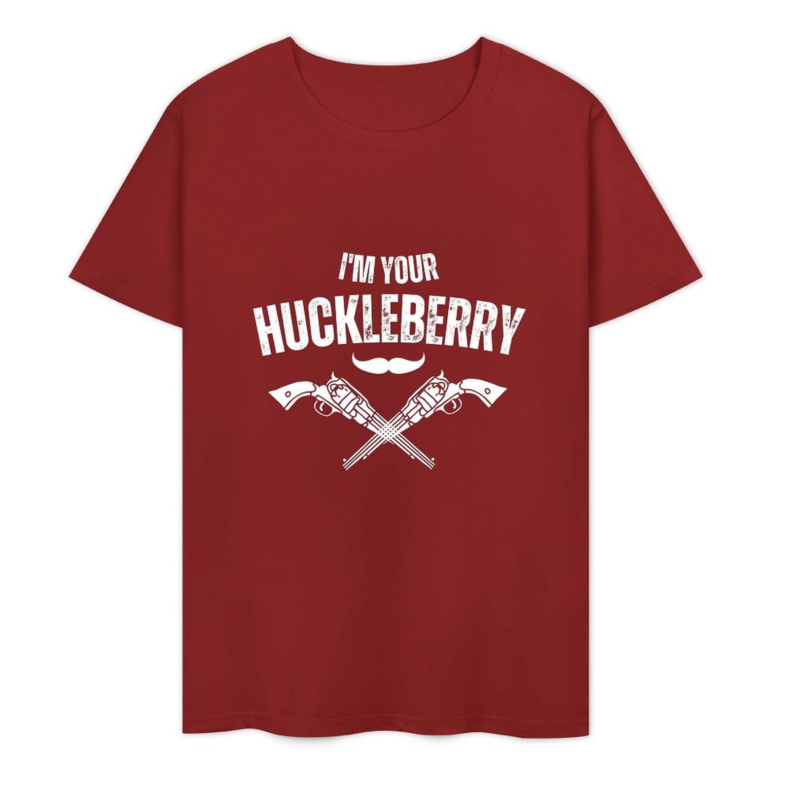 I'm Your Huckleberry - White-T-shirt
