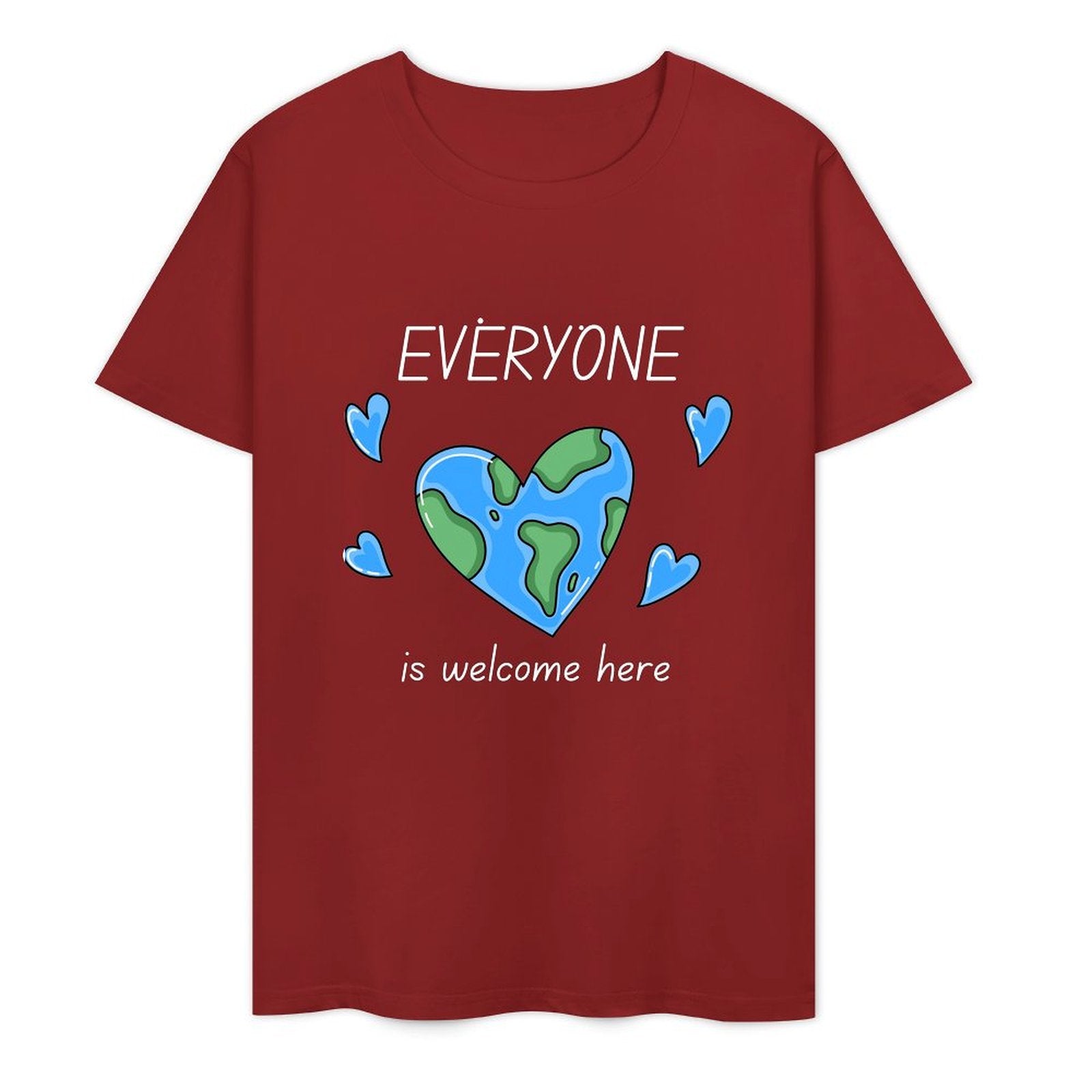EVERYONE Is Welcome Here II- White-T-shirt