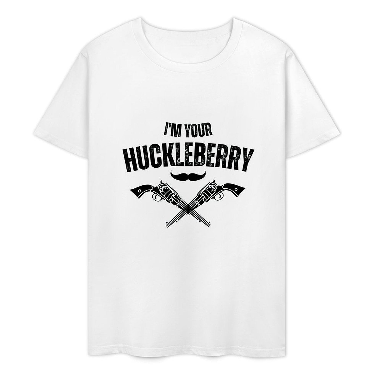 I'm Your Huckleberry - White-T-shirt