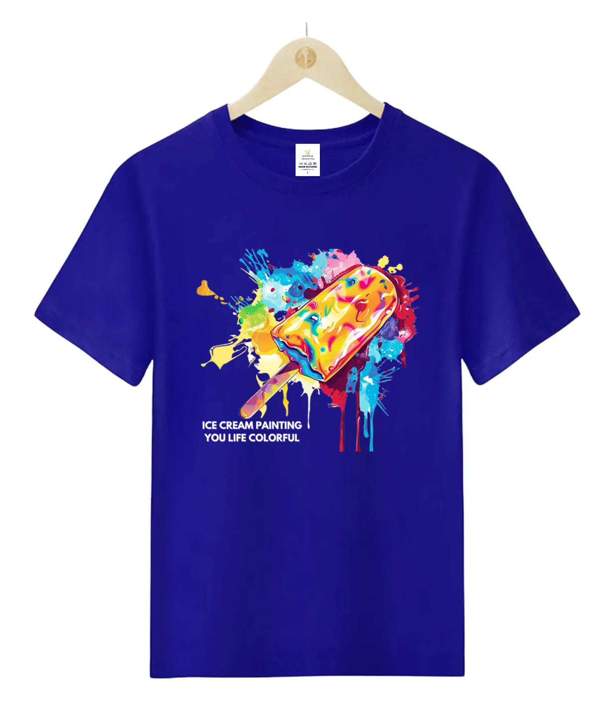 ICE CREAM PAINTING YOU LIFE COLORFUL-T-Shirt