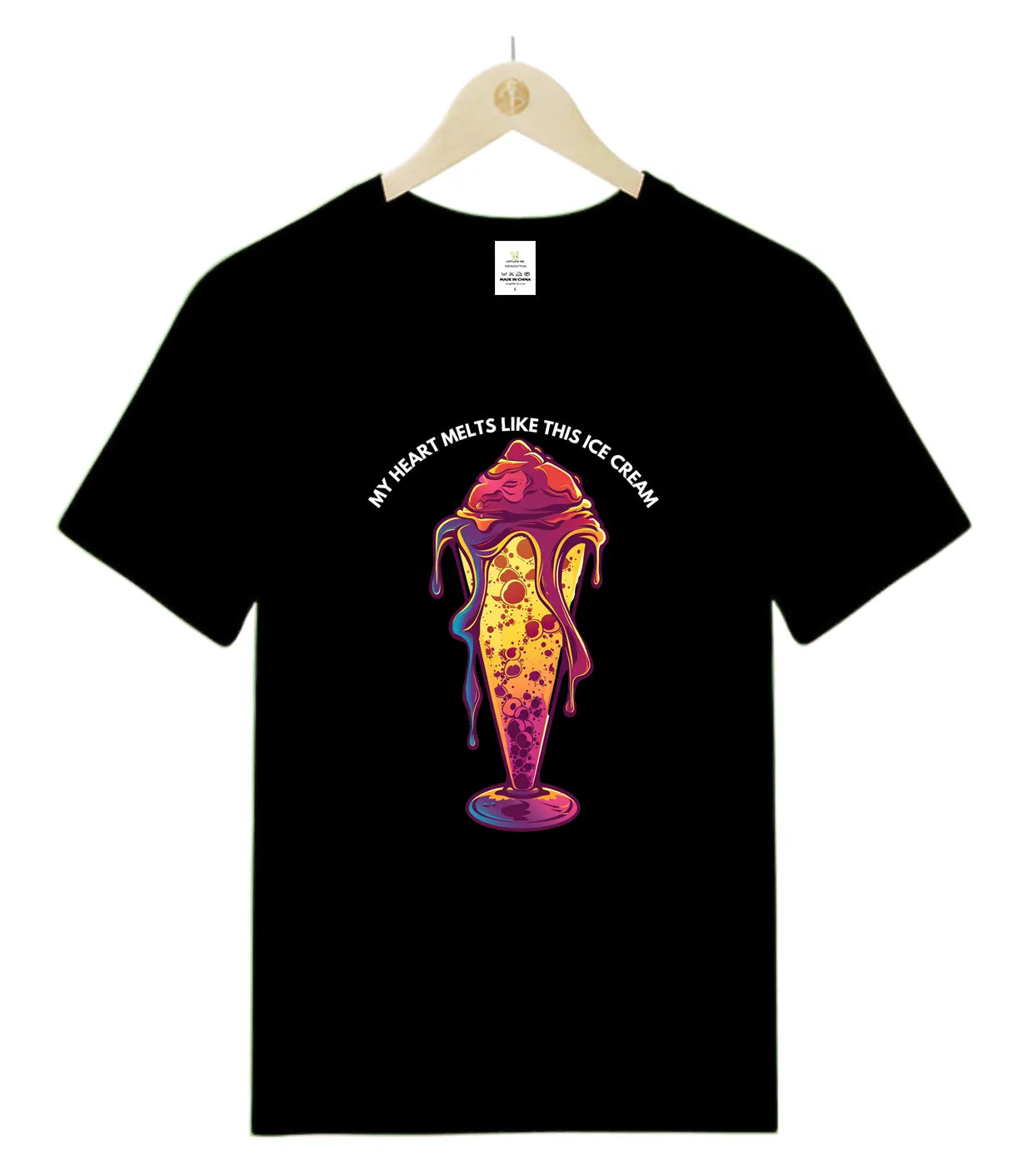 Ice Cream Lava Lamp-T-Shirt