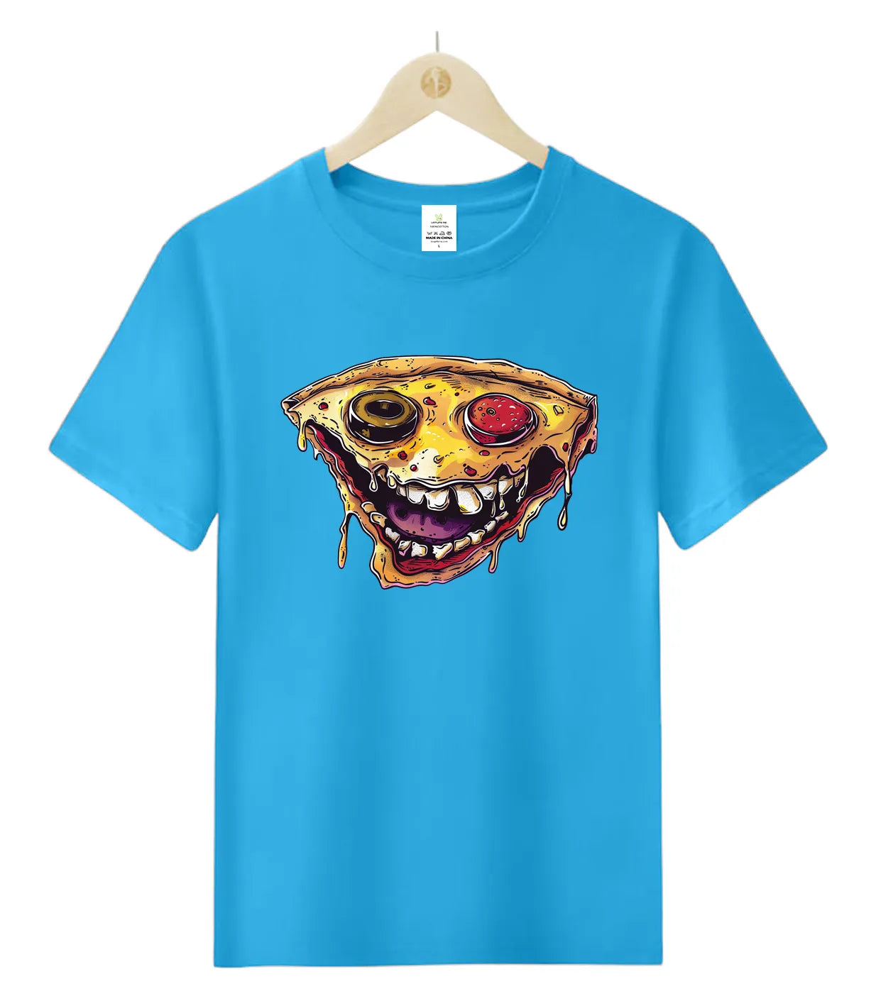 Pizza Face Collapse-T-Shirt