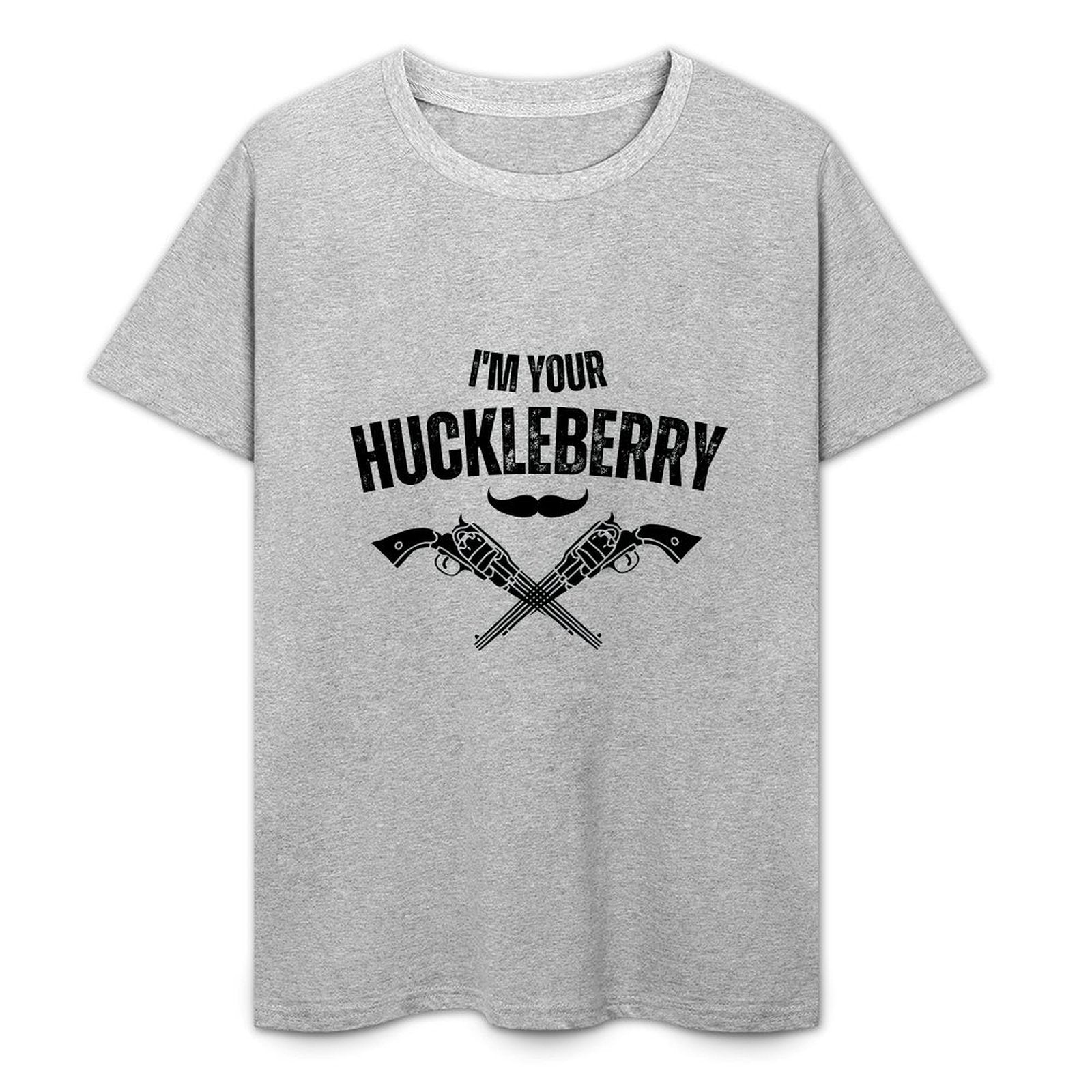 I'm Your Huckleberry - White-T-shirt