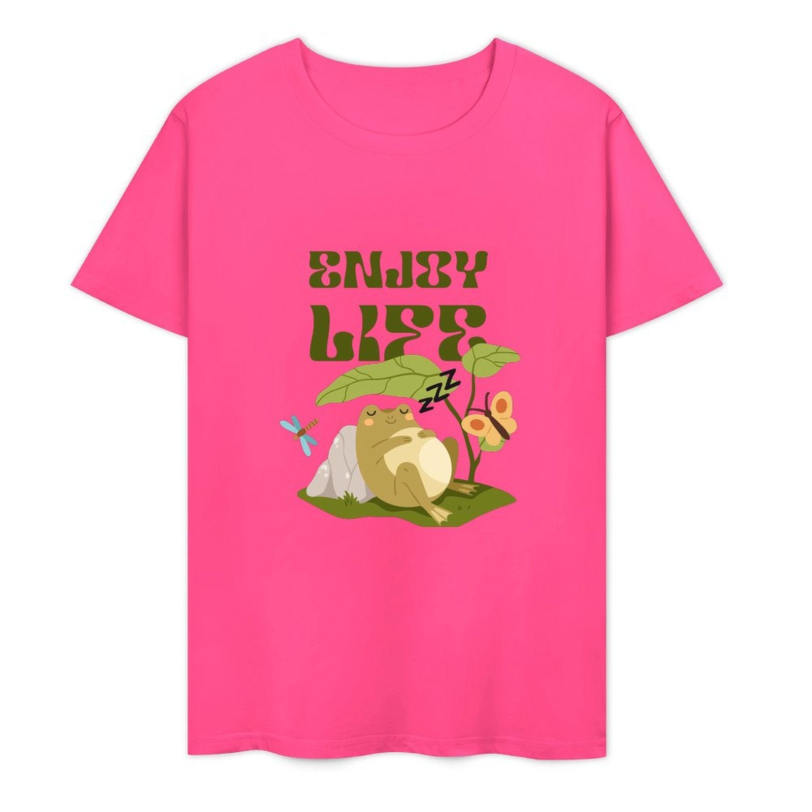 Enjoy Life-Frog-T-shirt