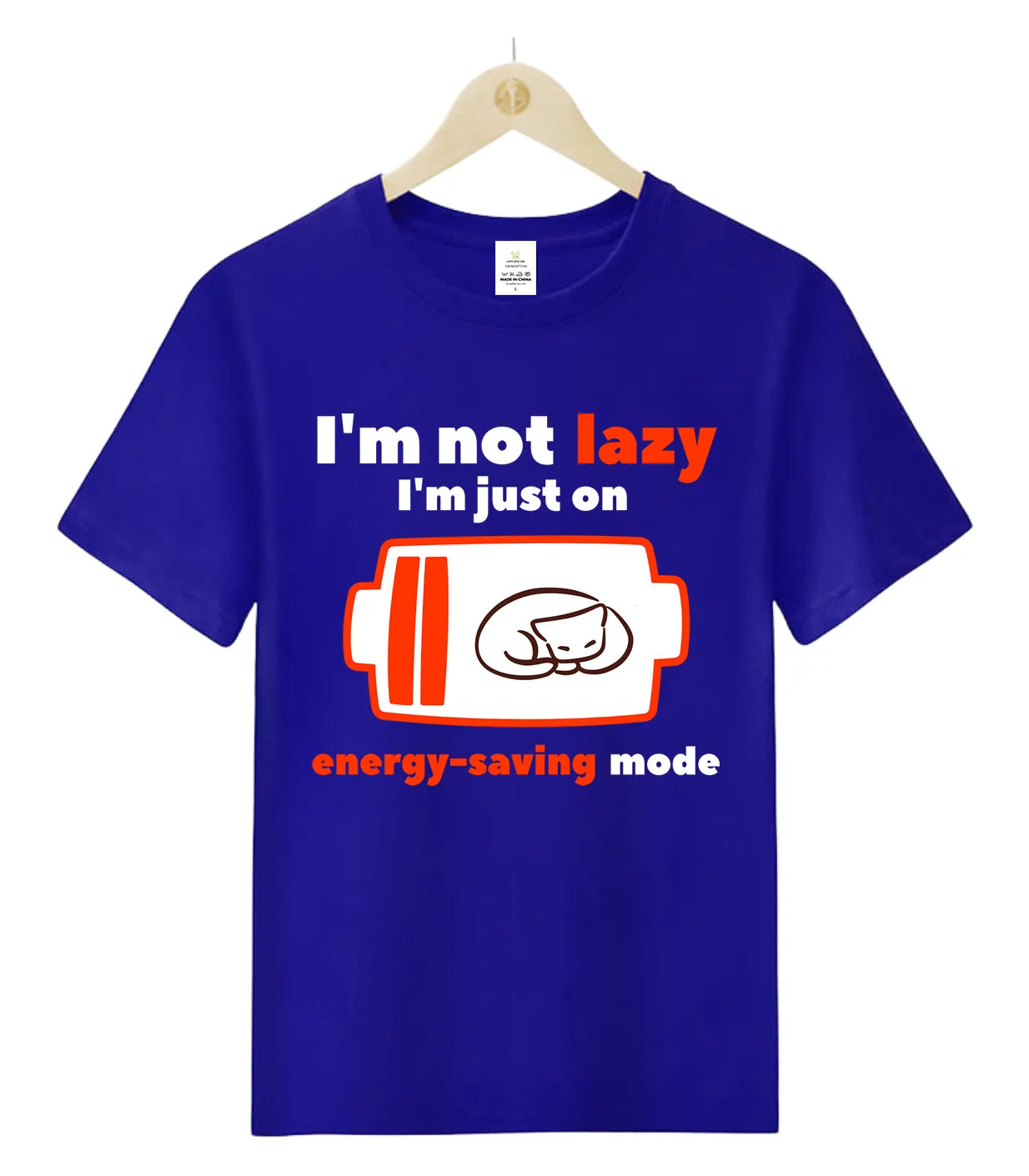 [Cat's Life] energy-saving mode-T-Shirt