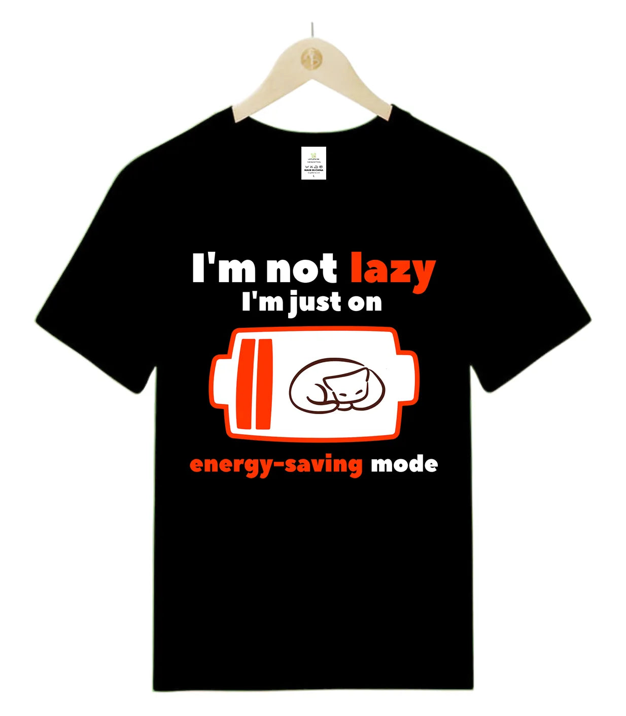 [Cat's Life] energy-saving mode-T-Shirt