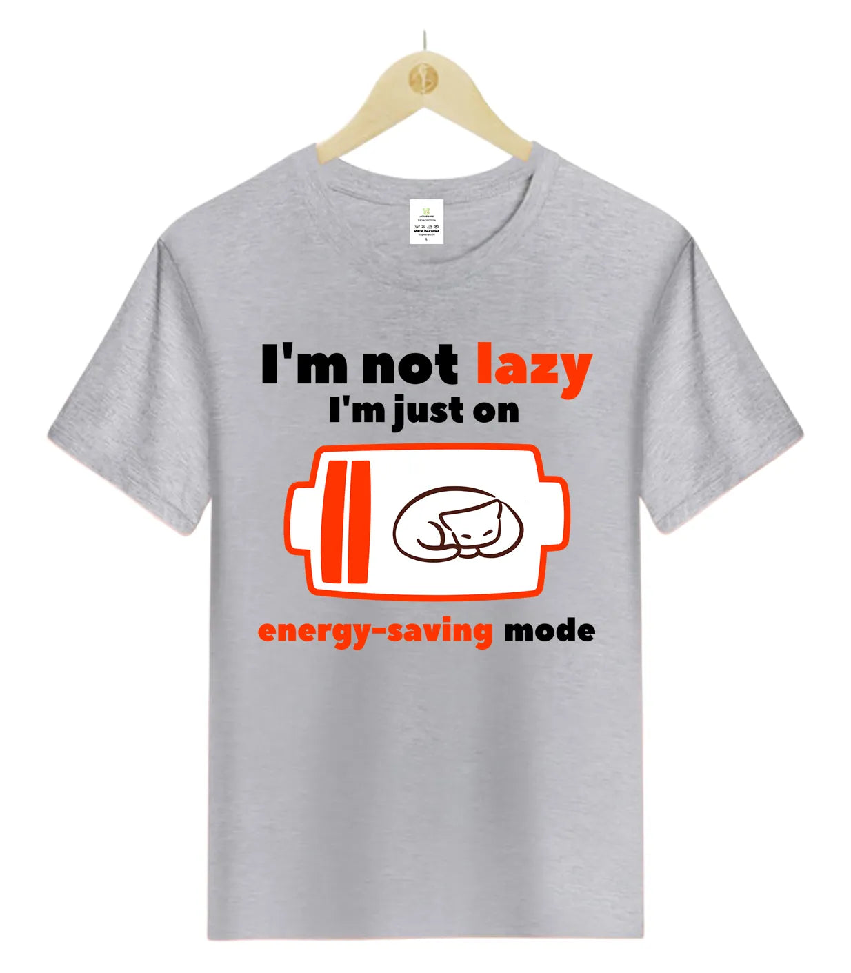 [Cat's Life] energy-saving mode-T-Shirt