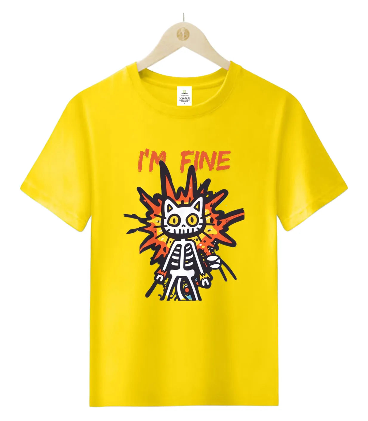 [Cat's Life] I'm fine-T-Shirt