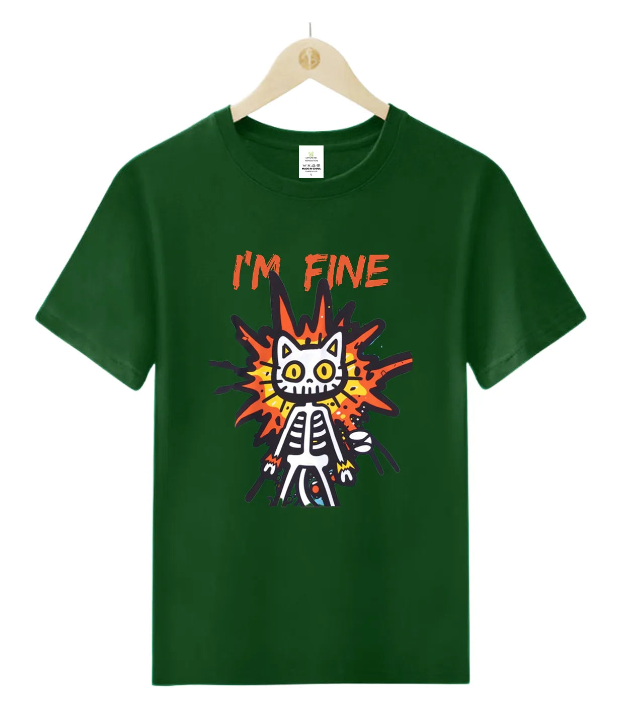 [Cat's Life] I'm fine-T-Shirt