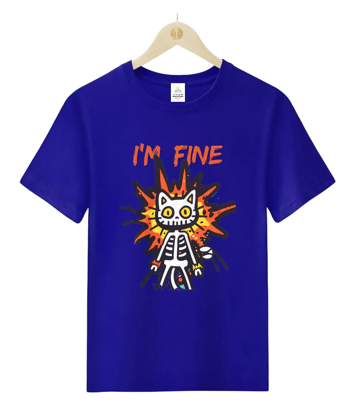 [Cat's Life] I'm fine-T-Shirt