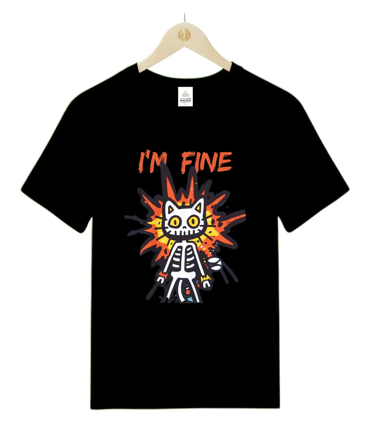 [Cat's Life] I'm fine-T-Shirt