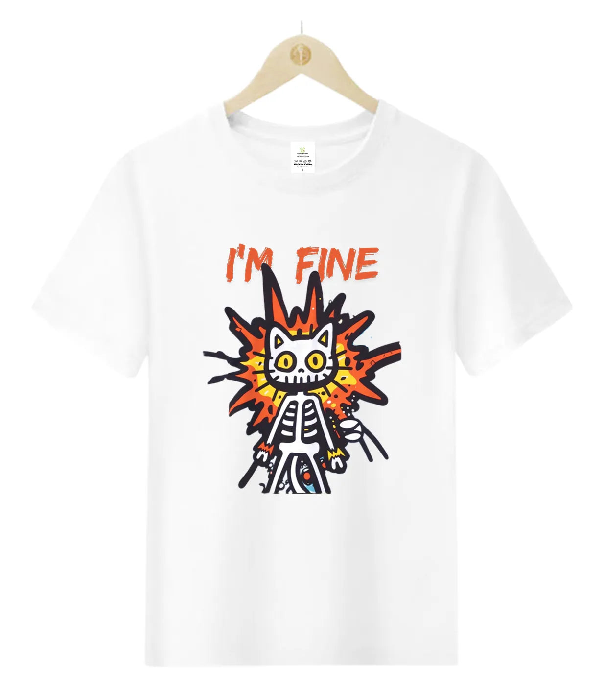 [Cat's Life] I'm fine-T-Shirt