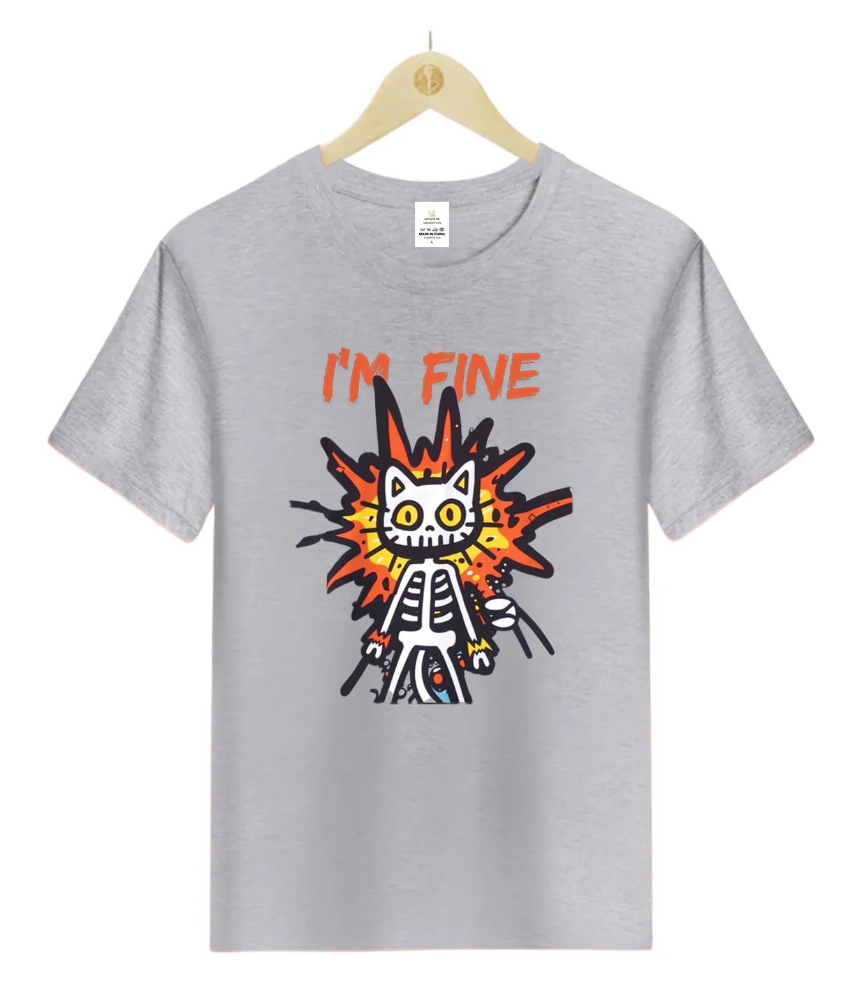 [Cat's Life] I'm fine-T-Shirt