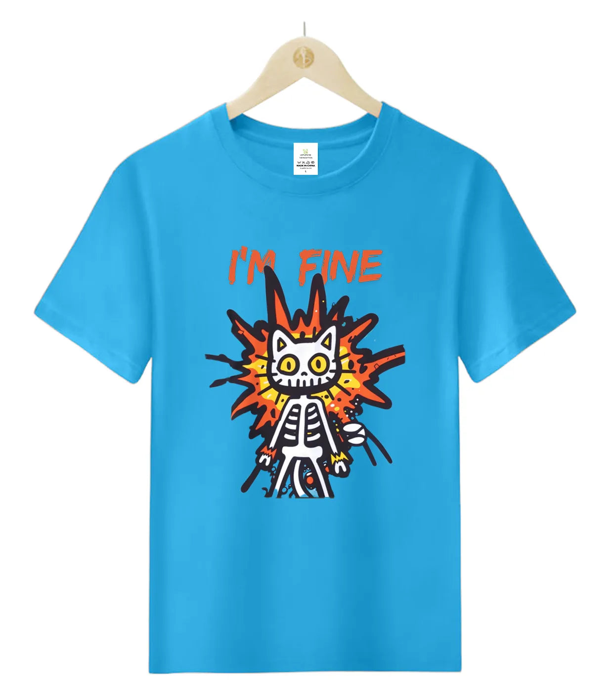 [Cat's Life] I'm fine-T-Shirt