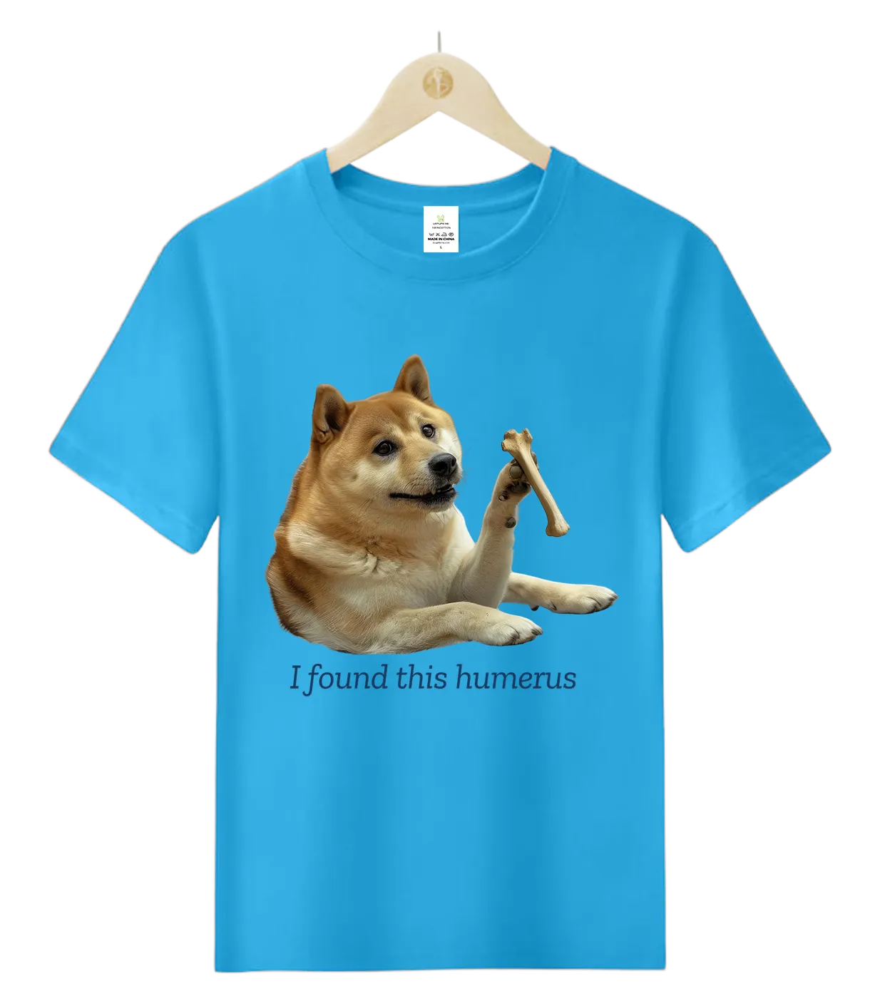 Doge.I found this humerus (2)-T-Shirt