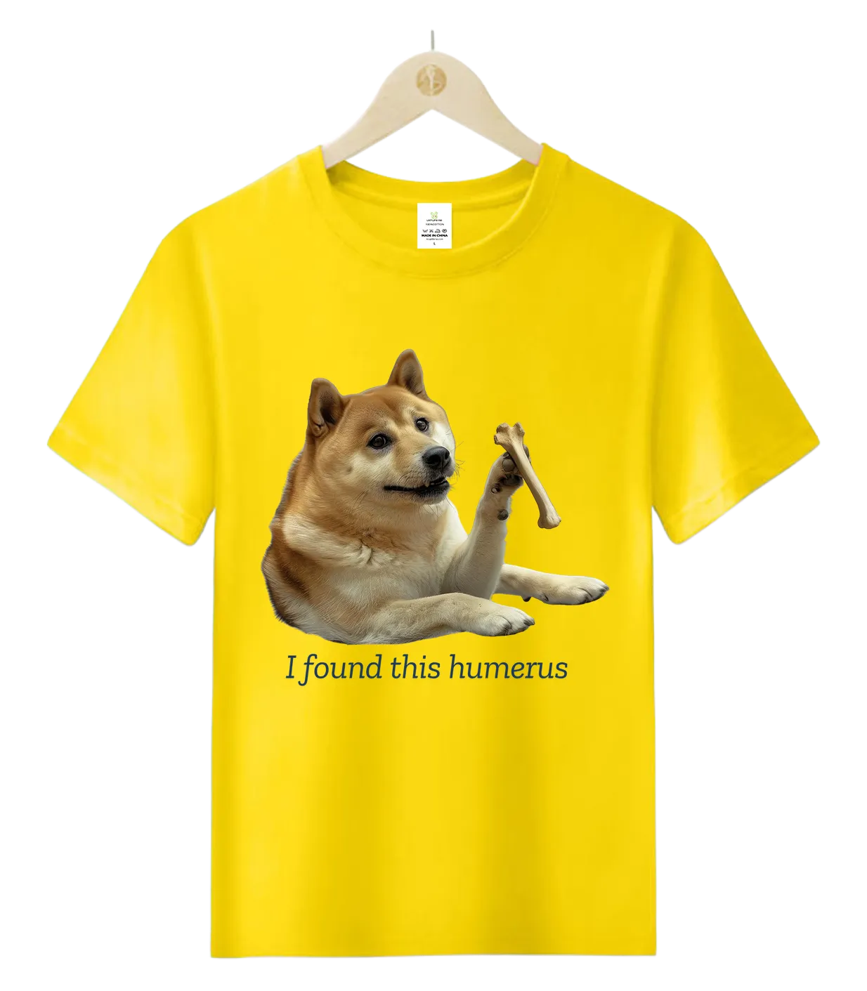 Doge.I found this humerus (2)-T-Shirt