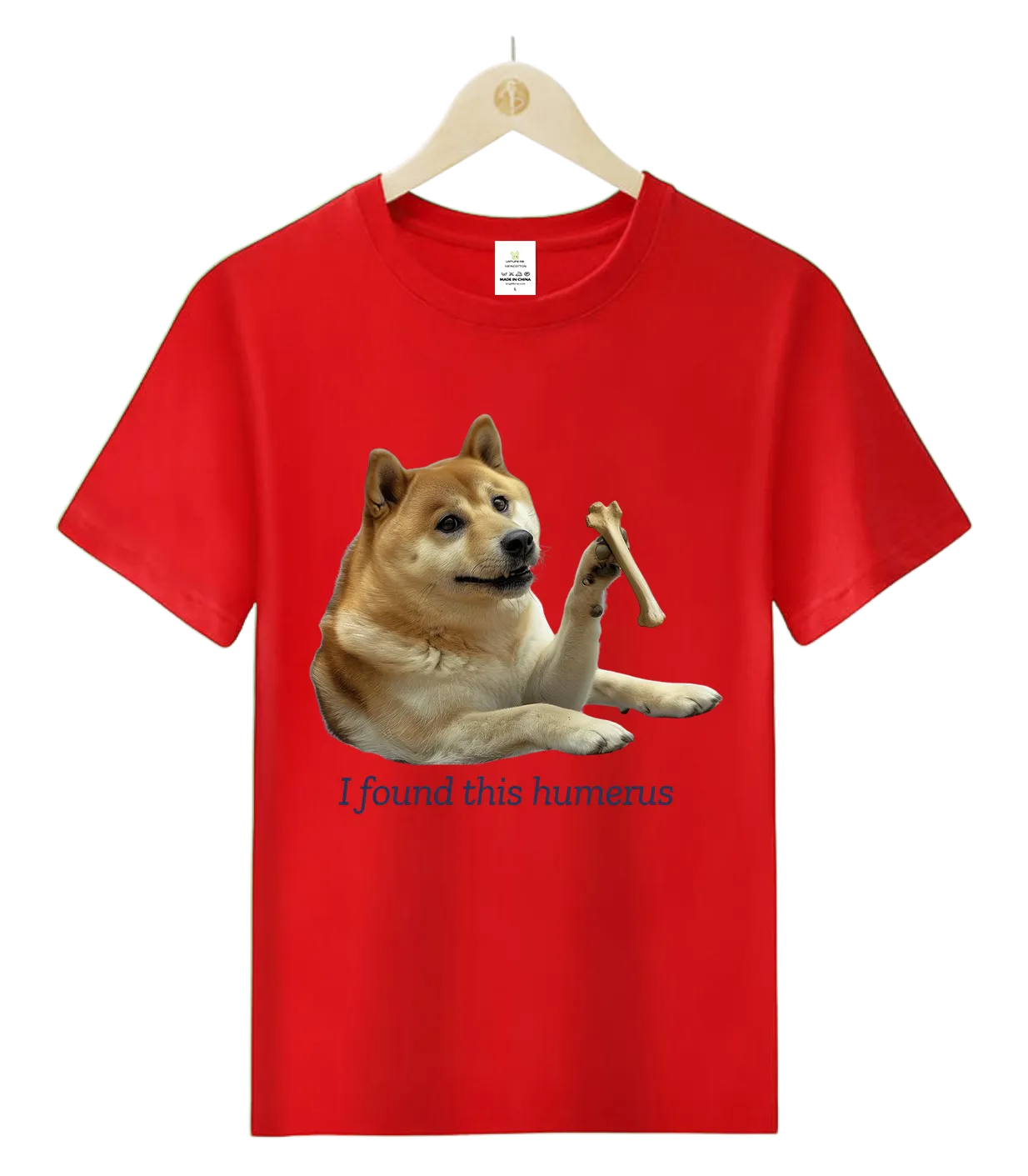 Doge.I found this humerus (2)-T-Shirt