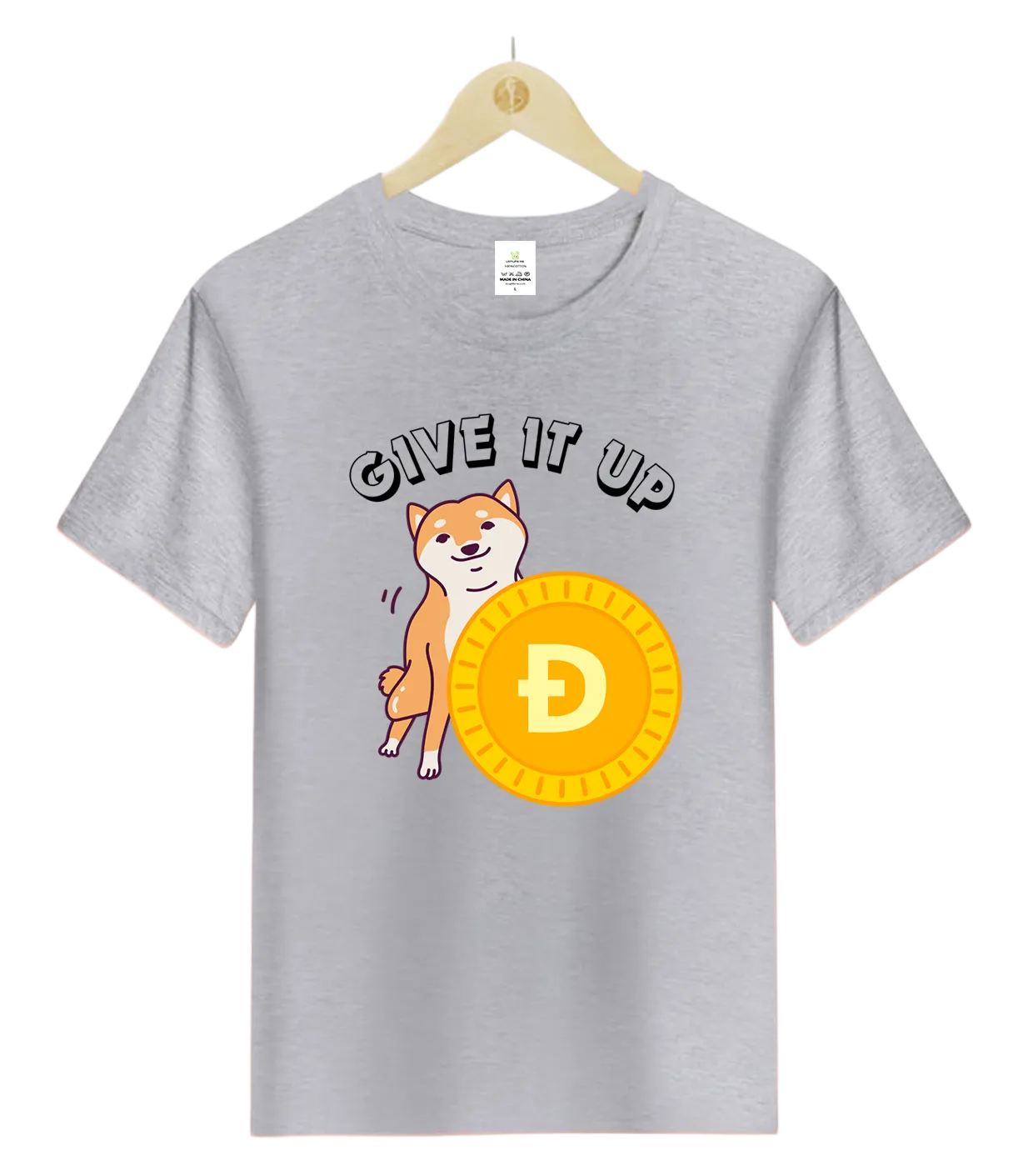 Doge Coin-Give it up-T-Shirt