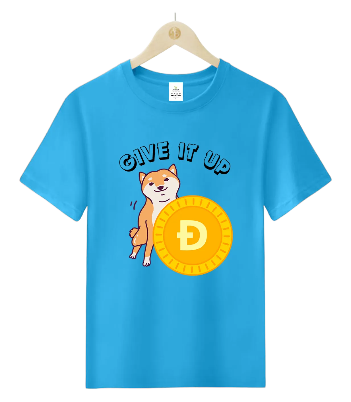 Doge Coin-Give it up-T-Shirt