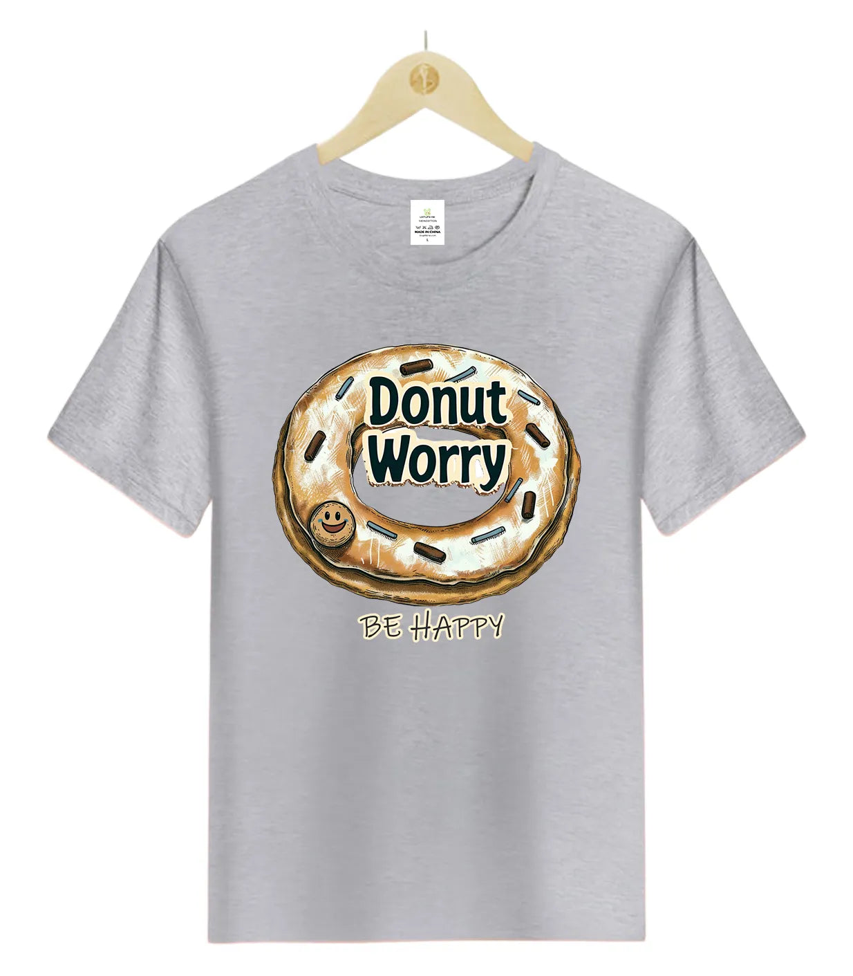 Donut Worry, Be Happy-T-Shirt