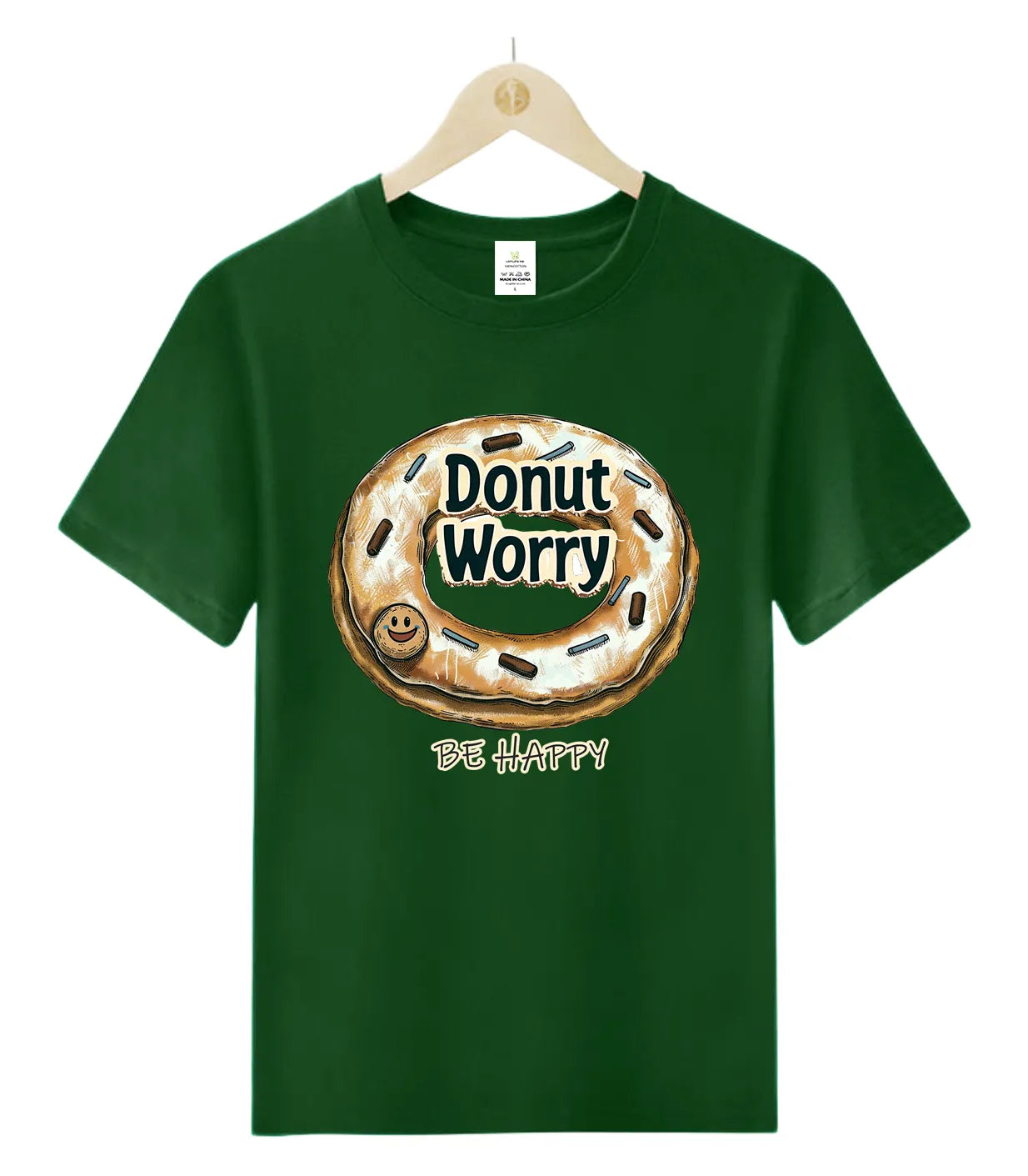 Donut Worry, Be Happy-T-Shirt