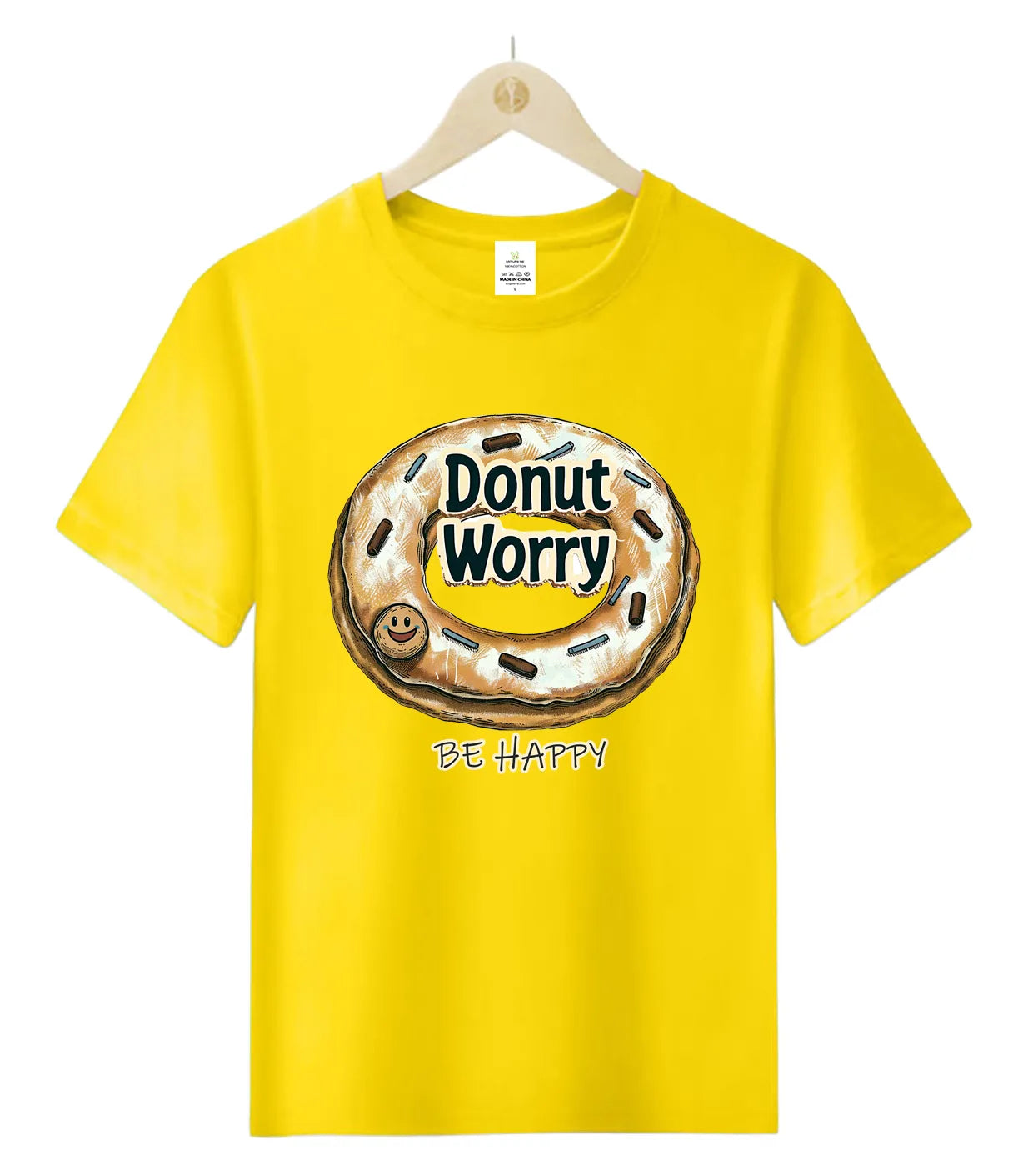 Donut Worry, Be Happy-T-Shirt