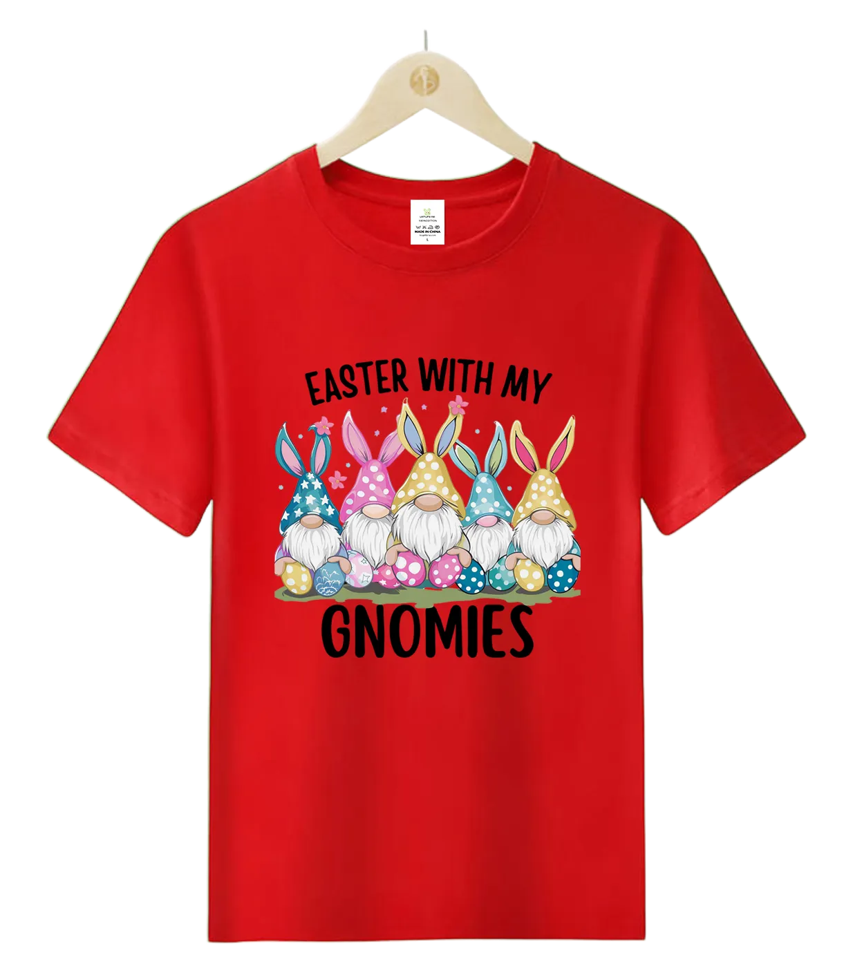 Easter with my gnomies-T-Shirt