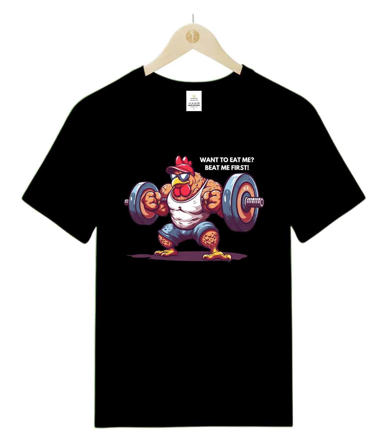 Fried Chicken Fitness-T-Shirt