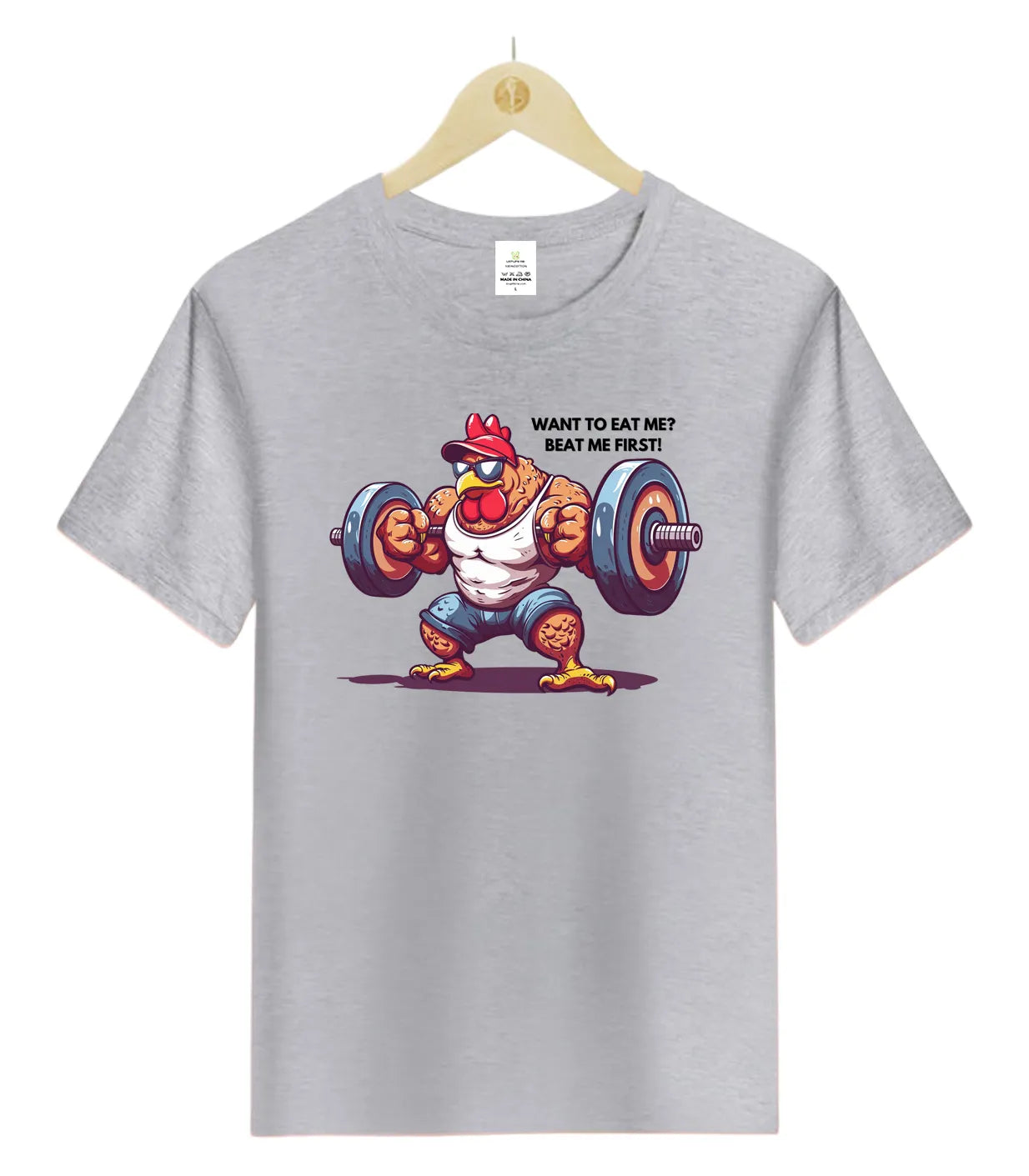 Fried Chicken Fitness-T-Shirt