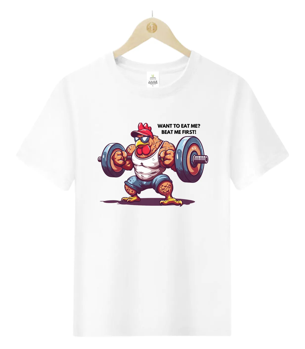 Fried Chicken Fitness-T-Shirt