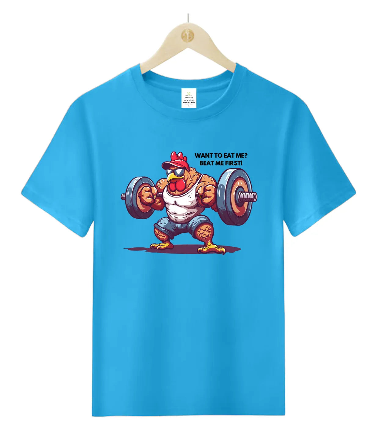 Fried Chicken Fitness-T-Shirt