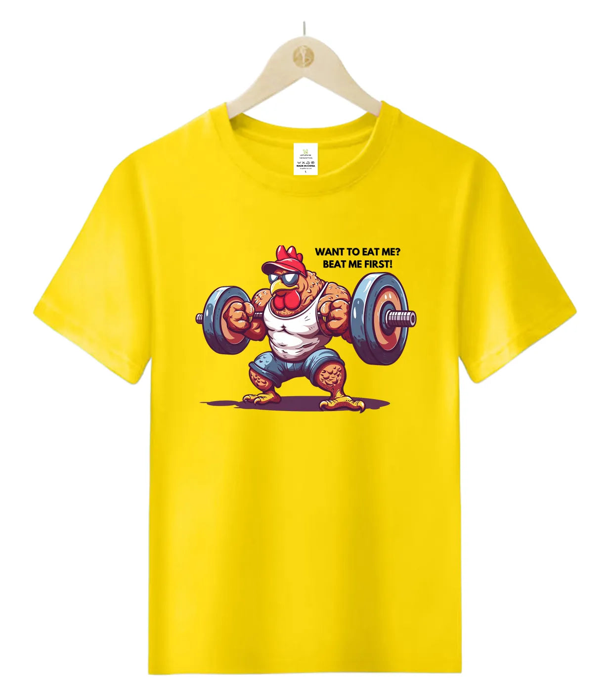 Fried Chicken Fitness-T-Shirt