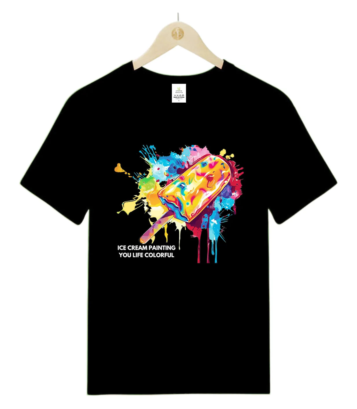 ICE CREAM PAINTING YOU LIFE COLORFUL-T-Shirt