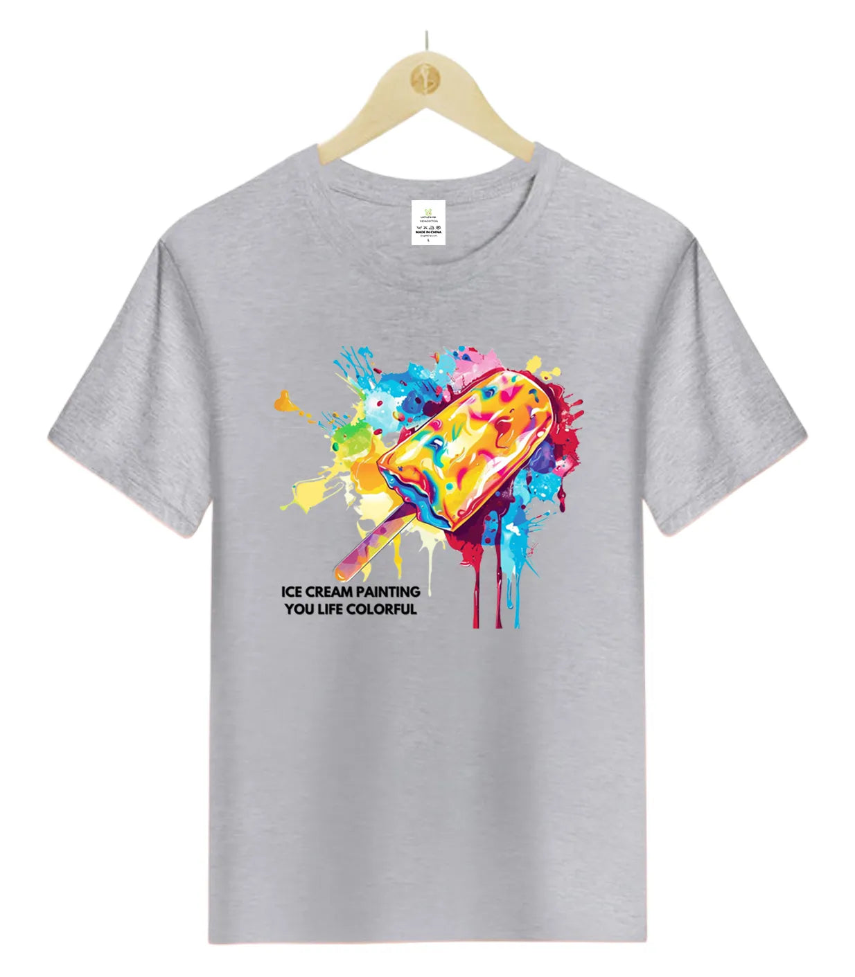 ICE CREAM PAINTING YOU LIFE COLORFUL-T-Shirt