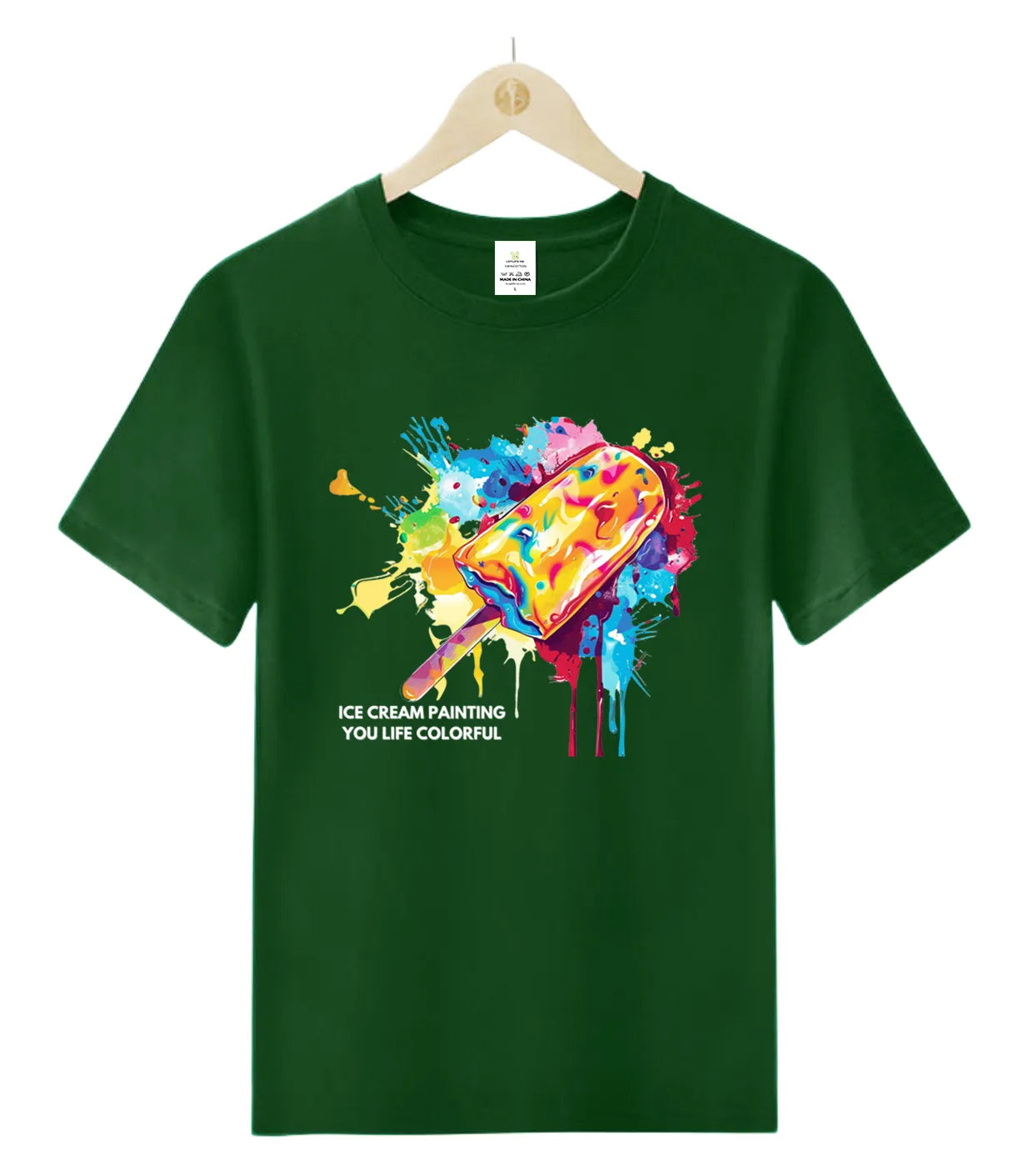 ICE CREAM PAINTING YOU LIFE COLORFUL-T-Shirt