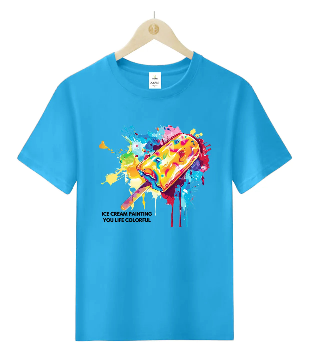 ICE CREAM PAINTING YOU LIFE COLORFUL-T-Shirt