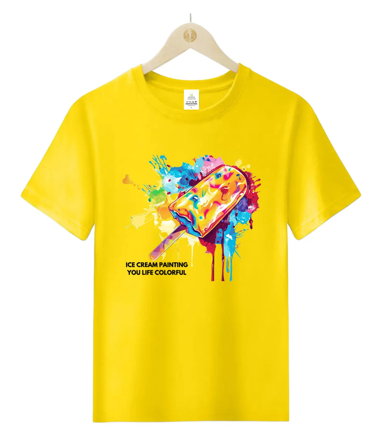 ICE CREAM PAINTING YOU LIFE COLORFUL-T-Shirt