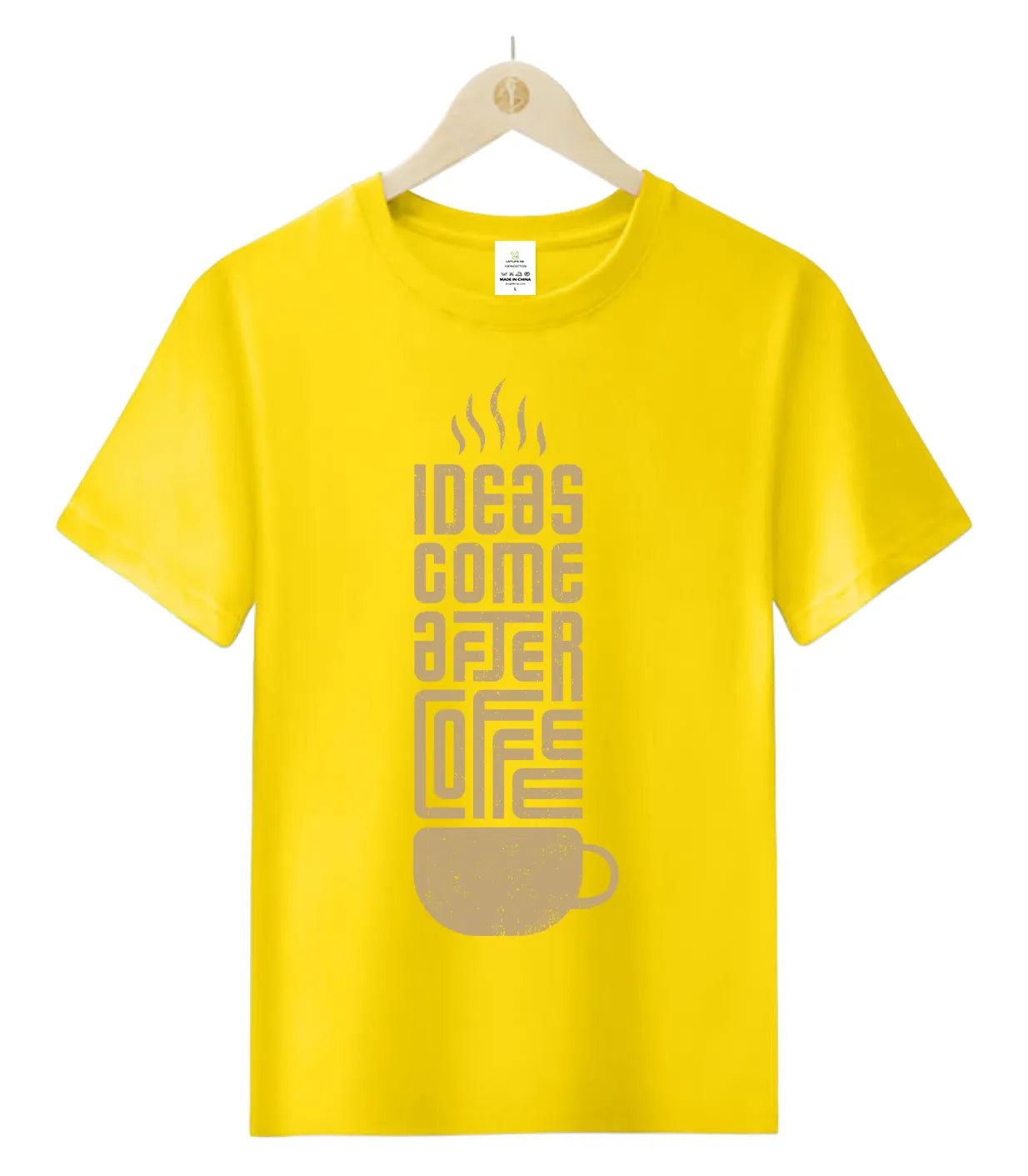 IDEA COMES AFTER COFFEE-T-Shirt