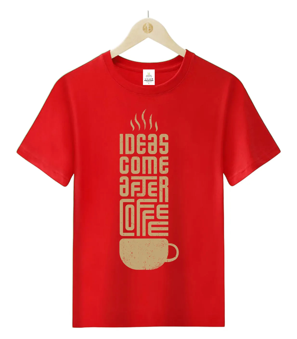 IDEA COMES AFTER COFFEE-T-Shirt