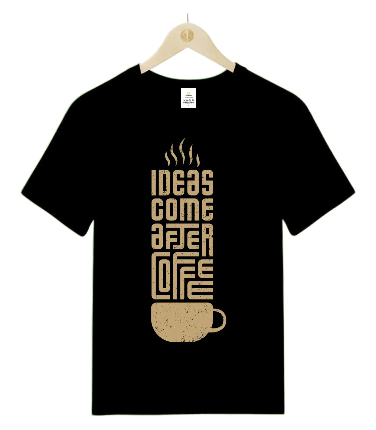 IDEA COMES AFTER COFFEE-T-Shirt