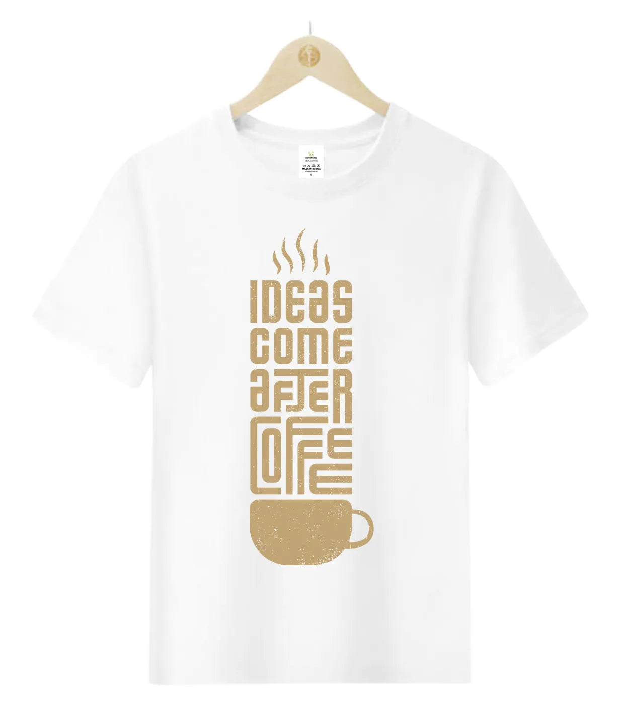 IDEA COMES AFTER COFFEE-T-Shirt