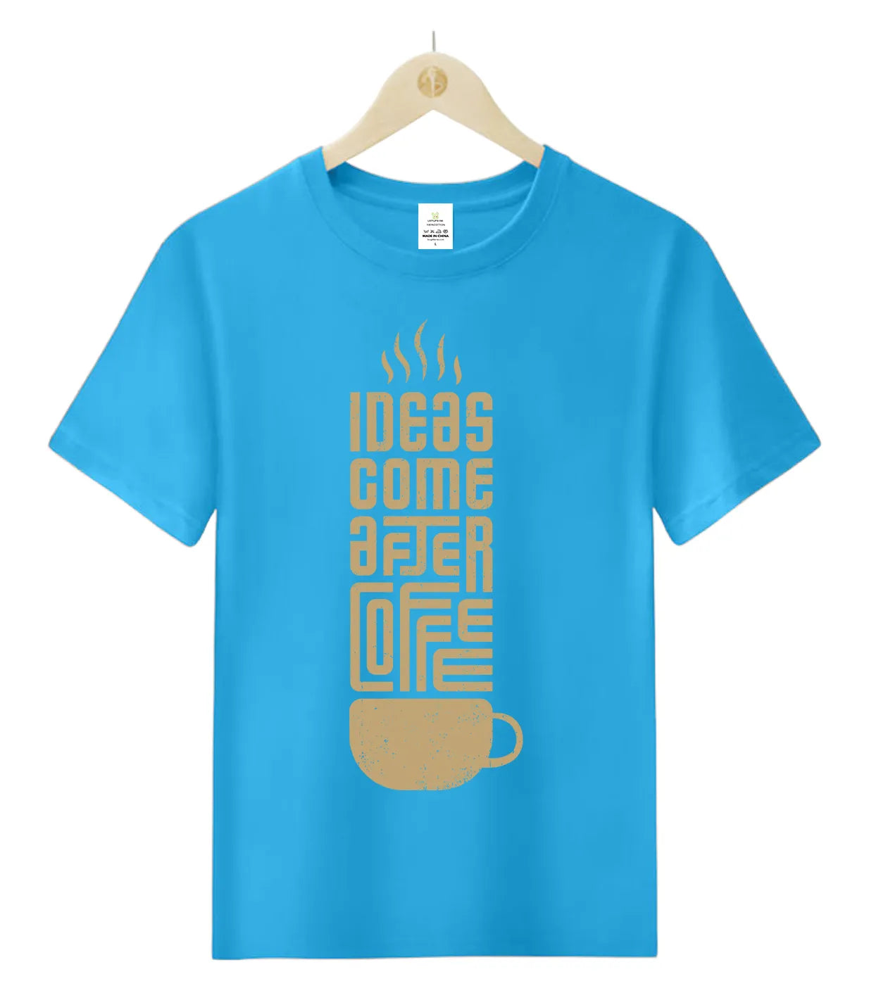 IDEA COMES AFTER COFFEE-T-Shirt