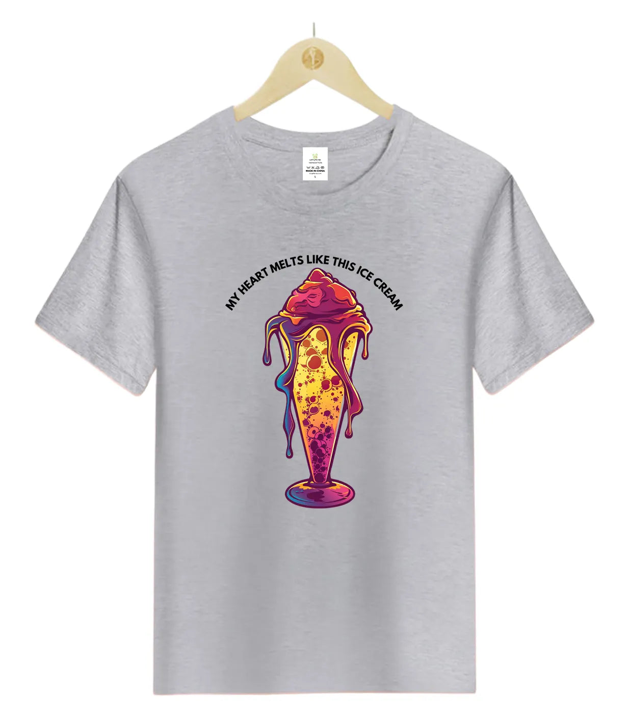 Ice Cream Lava Lamp-T-Shirt