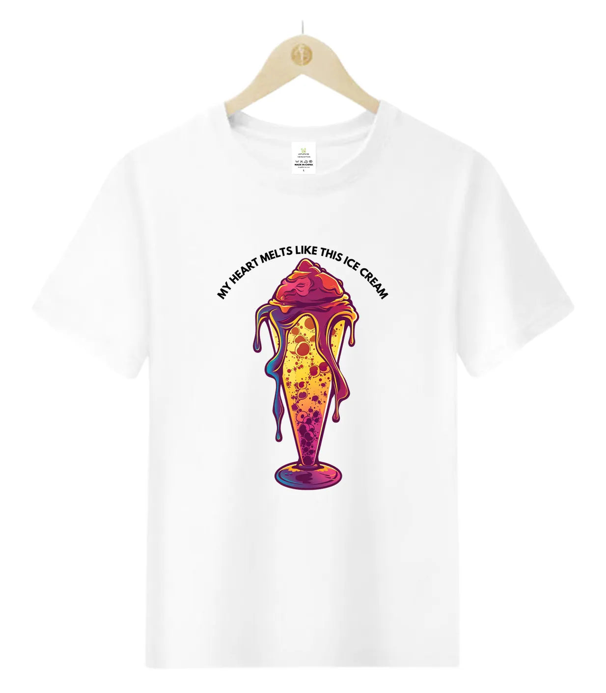 Ice Cream Lava Lamp-T-Shirt