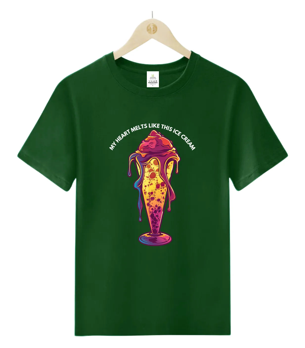 Ice Cream Lava Lamp-T-Shirt