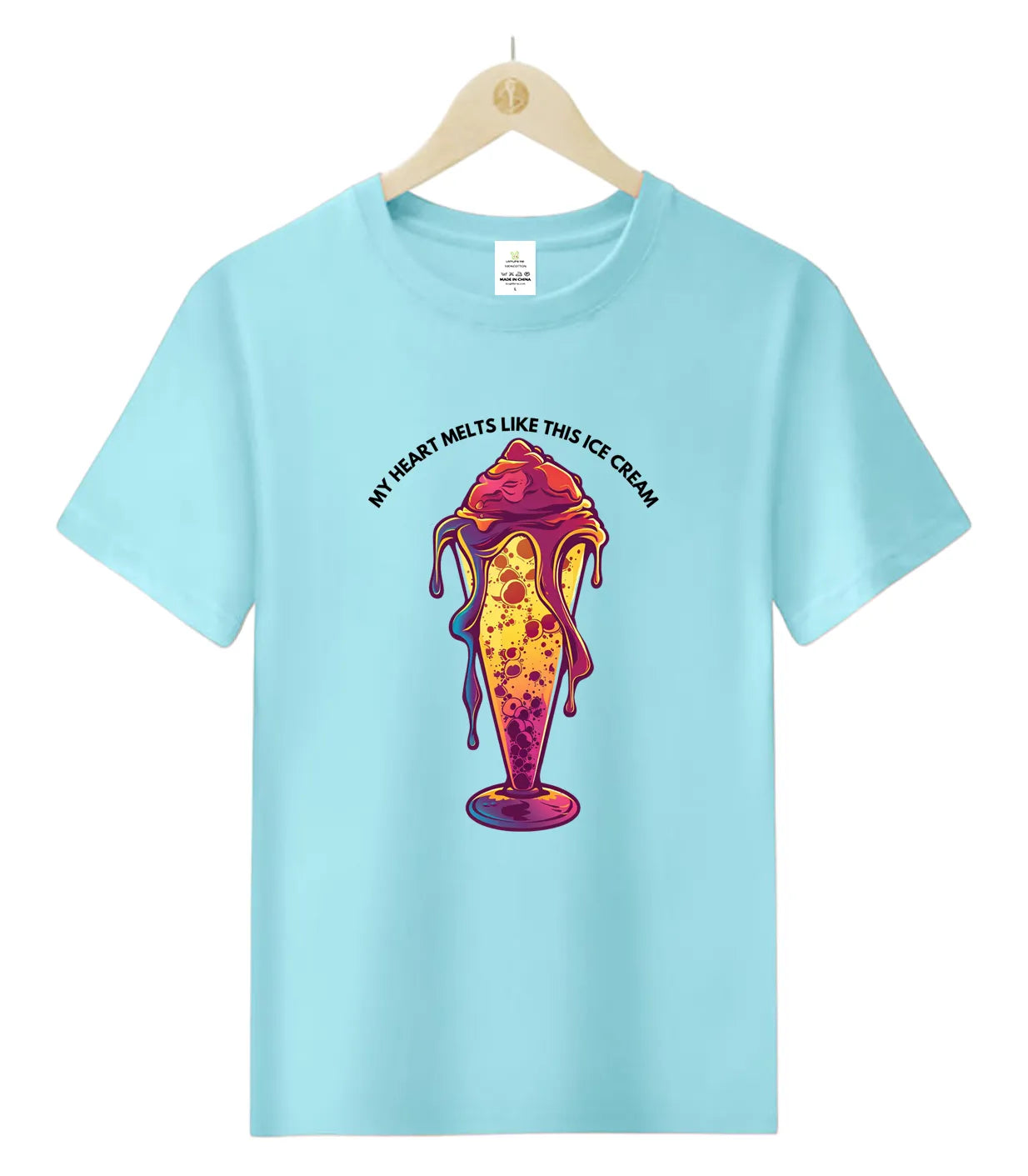 Ice Cream Lava Lamp-T-Shirt