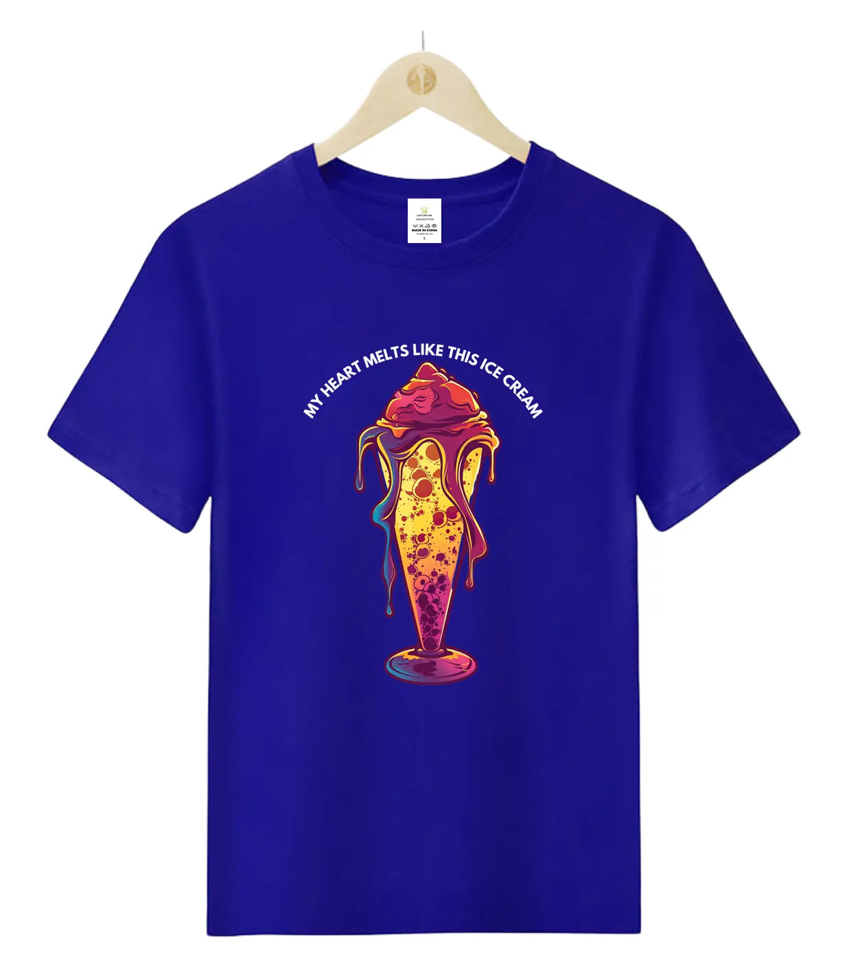 Ice Cream Lava Lamp-T-Shirt