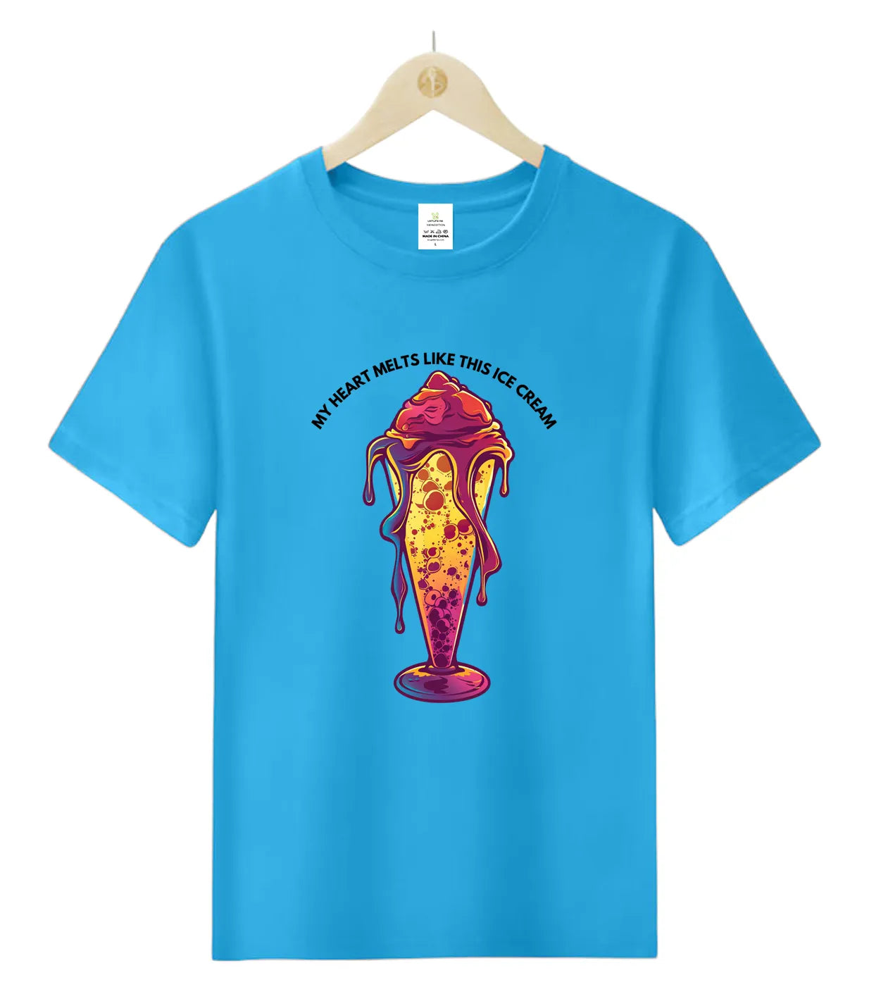 Ice Cream Lava Lamp-T-Shirt