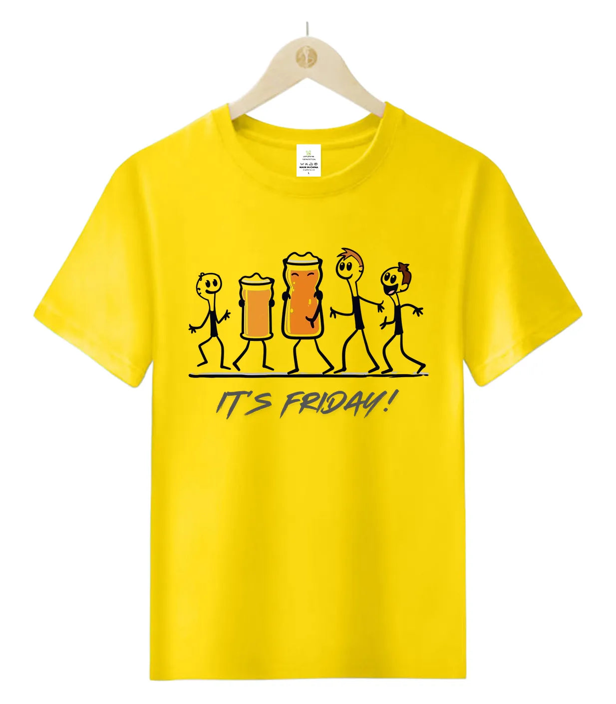 It's FRIDAY!line-drawing-T-Shirt